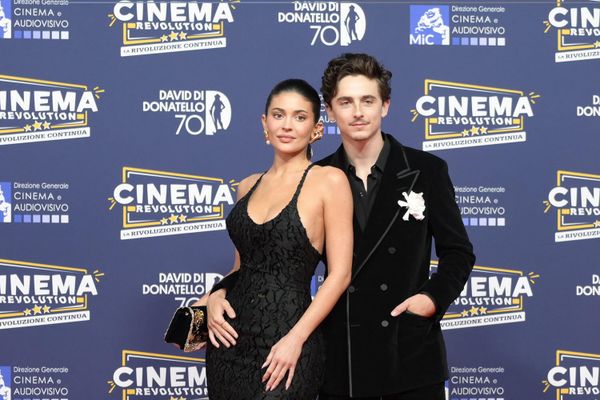 Timmy and Kylie’s first red carpet