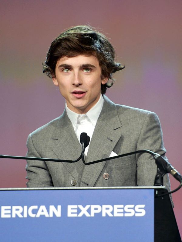 Timothee Chalamet: fanboy in Palm Springs