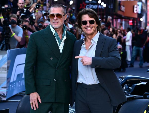 Teasing Brad and Tom