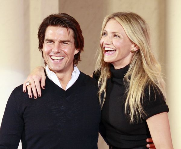 Tom Cruise, Cameron Diaz, and Suri