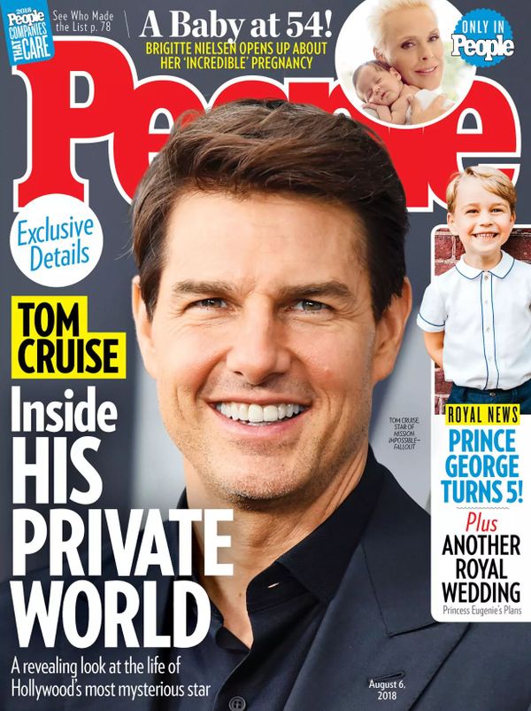 Tom Cruise on the cover