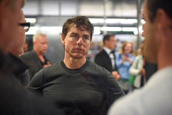 Tom Cruise at work