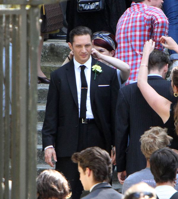 Tom Hardy’s wedding day