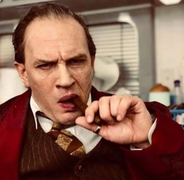See Tom Hardy as Syphilitic Al Capone
