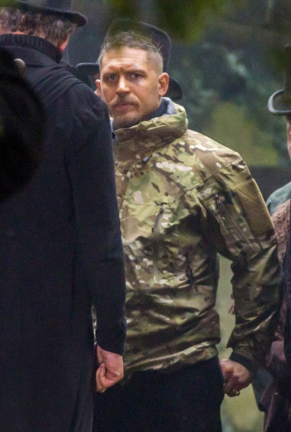 Tom Hardy before the Oscars