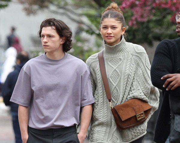 Zendaya and Tom in Boston