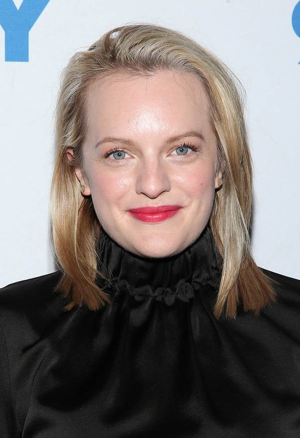 A girl in a suitcase