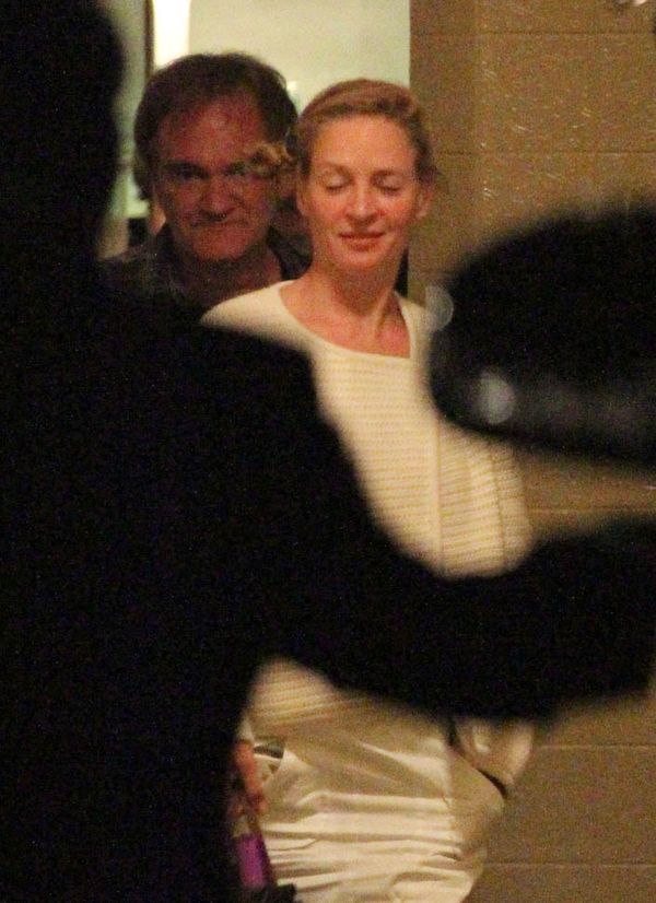 Uma and Quentin date night