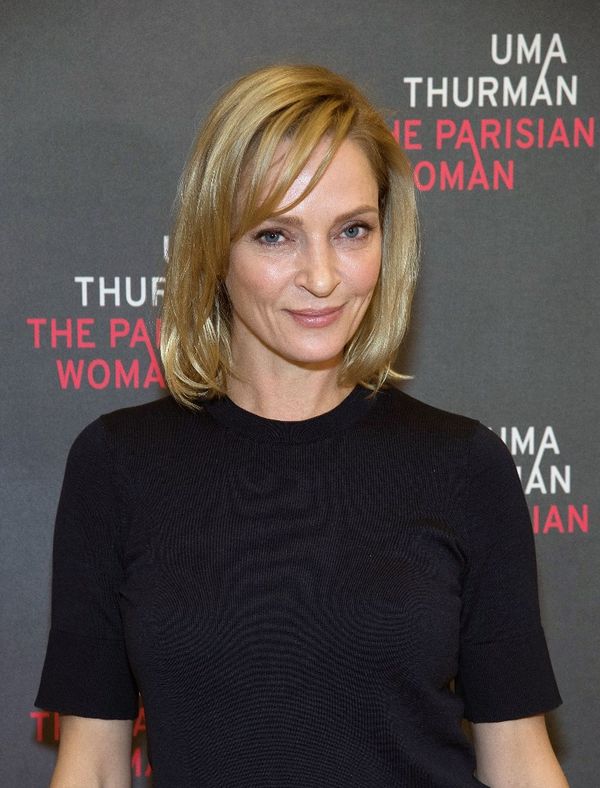 Uma Thurman’s Thanksgiving tea