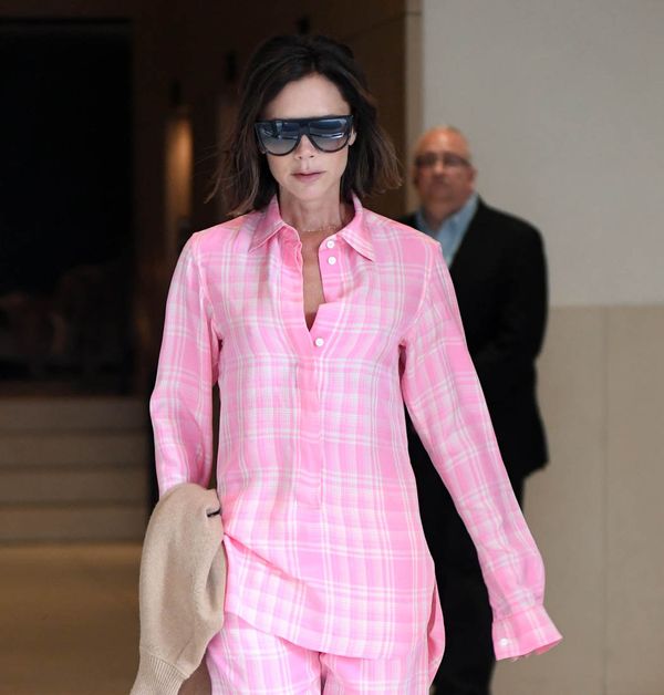 Posh’s pink pyjamas