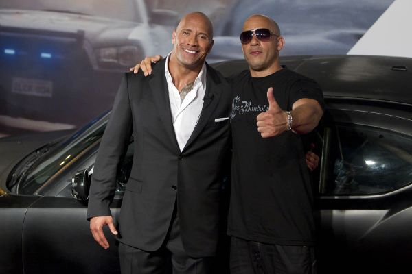 Vin Diesel and “little” Dwayne Johnson BACK AT IT