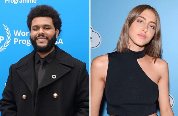 The Weeknd’s Birthday Kissing…was not from Angelina Jolie