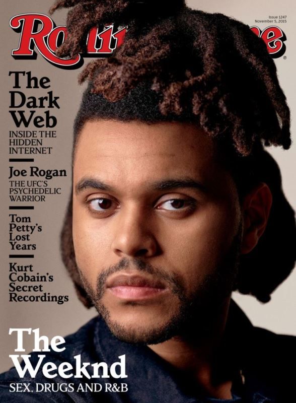 The Weeknd covers Rolling Stone