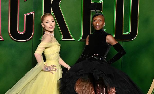 Cynthia Erivo and Ariana Grande in Wicked