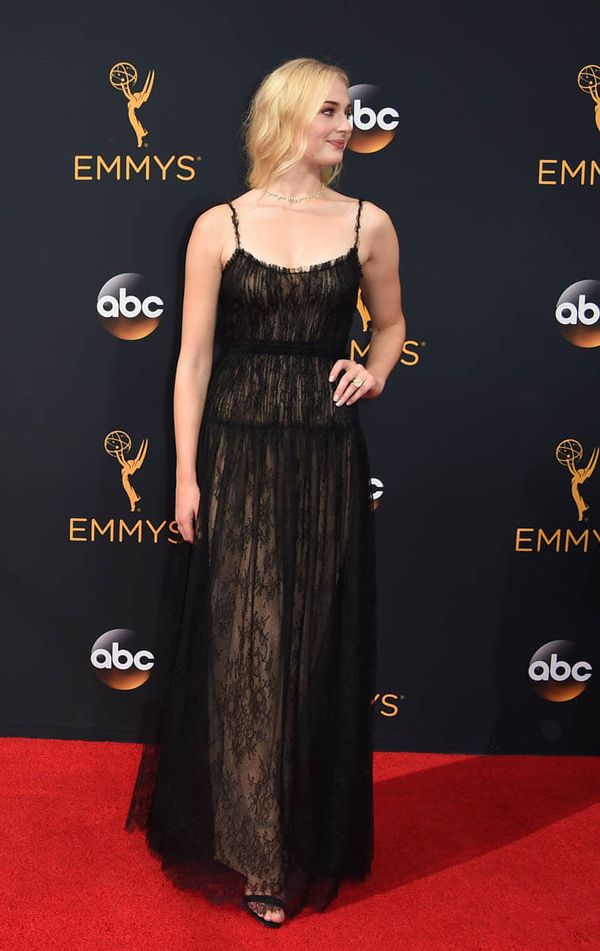 Maisie Williams & Sophie Turner: Carefree at the Emmys