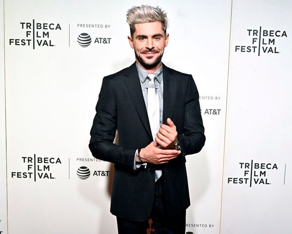 Zac Efron in the sauna