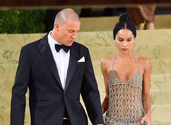 Zoë and Channing at the Met Gala
