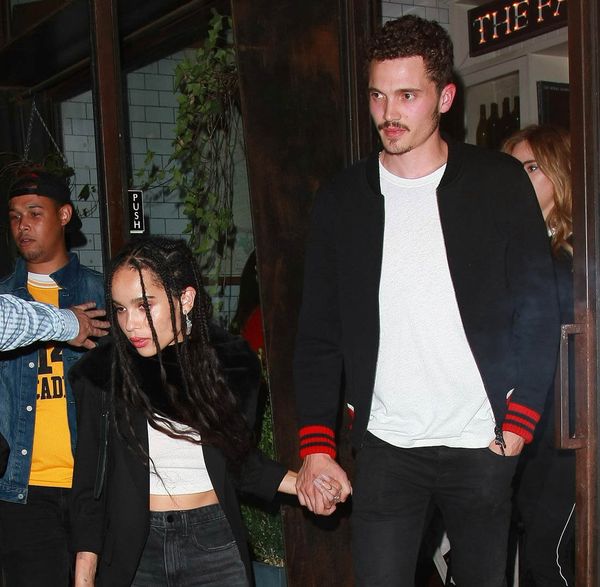 Zoe Kravitz and Karl Glusman