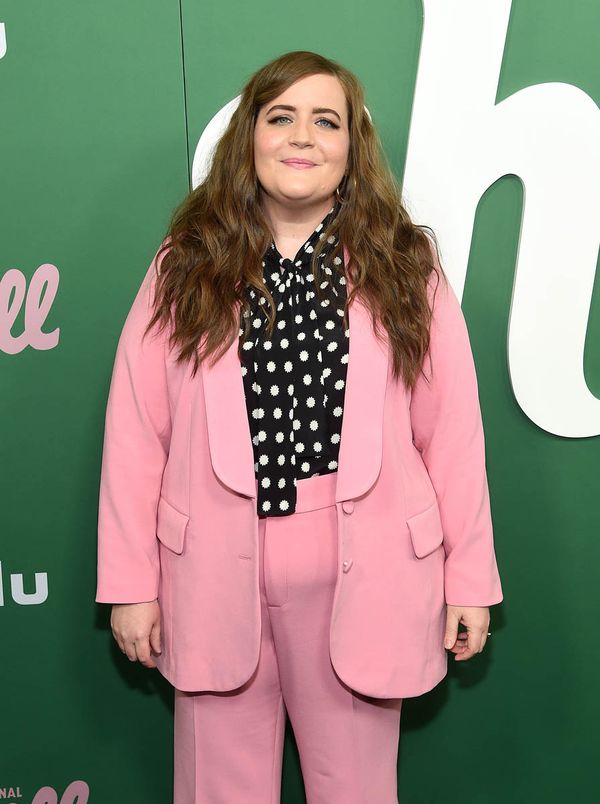 Outfit of the Week: Aidy Bryant’s pink suit