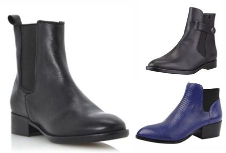 Sasha Finds: Ankle boots and elastic sides
