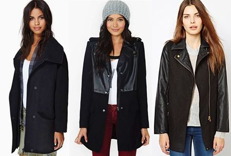Sasha Finds: Black Coats under $125