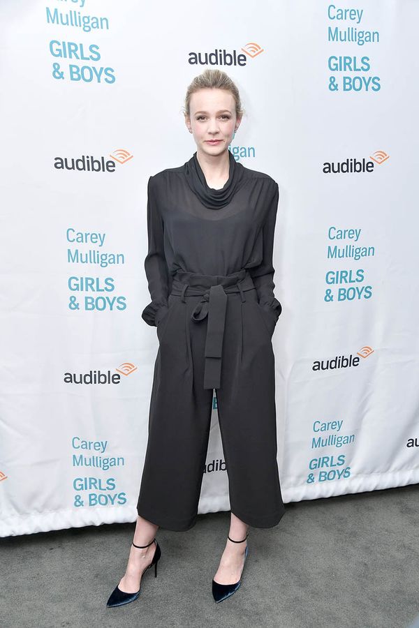 Carpets & Candids: Carey’s black not-a-jumpsuit