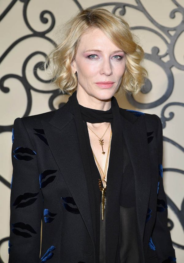 Carpets & Candids: Cate’s blazer lips