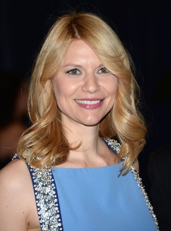Carpets & Candids: Claire’s blue for the WHCD
