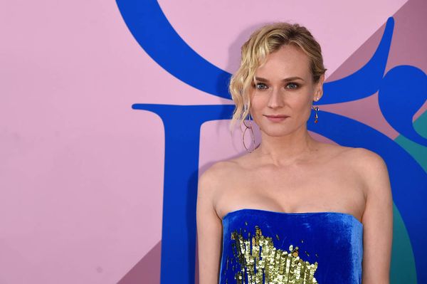 Carpets & Candids: Diane’s blue velvet