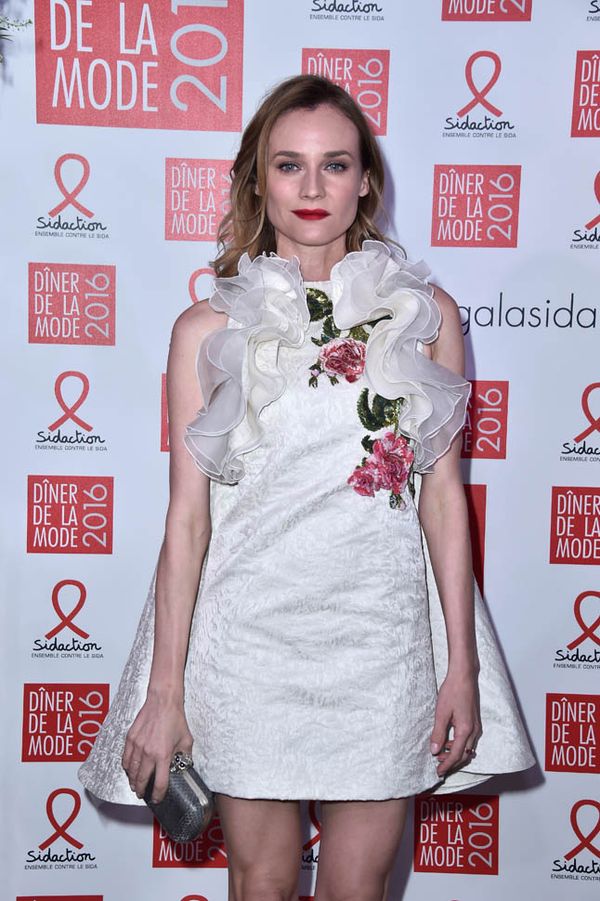 Carpets & Candids: Diane’s side ruffles