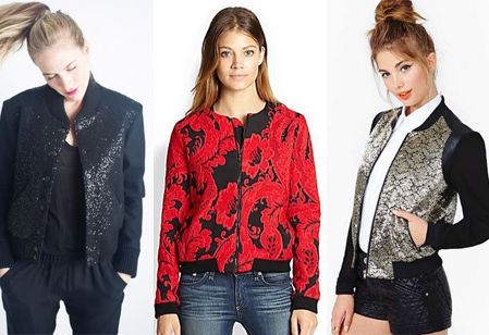 Sasha Finds: Dressy Bombers