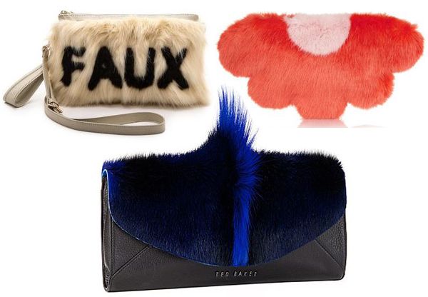 Sasha Finds: Faux Fur Clutches