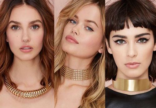 Sasha Finds: Gold Collar Necklaces