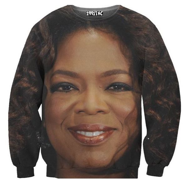 Sasha’s INTO IT: 1991 INC OPRAH SWEATSHIRT