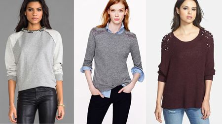 Sasha Finds: Sweaters with jewels