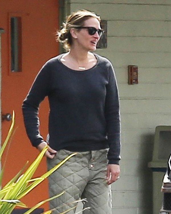Carpet & Candids: Julia's quilted pants