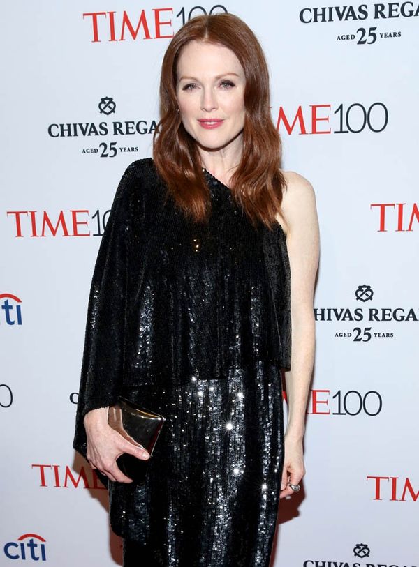 Carpets & Candids: Julianne’s one shoulder sparkles