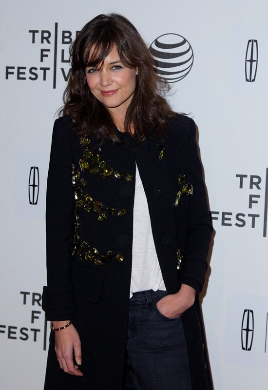 Carpets & Candids: Katie’s great outfit, bad hair