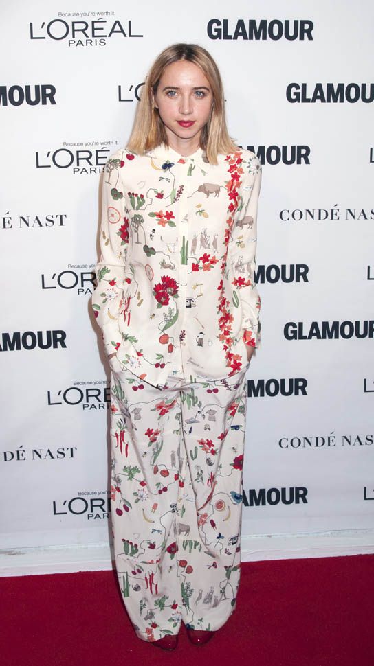 Carpets & Candids: Zoe’s red carpet pyjamas