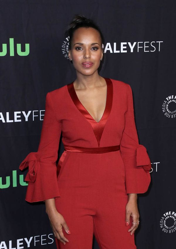 Carpets & Candids: Kerry’s red jumpsuit