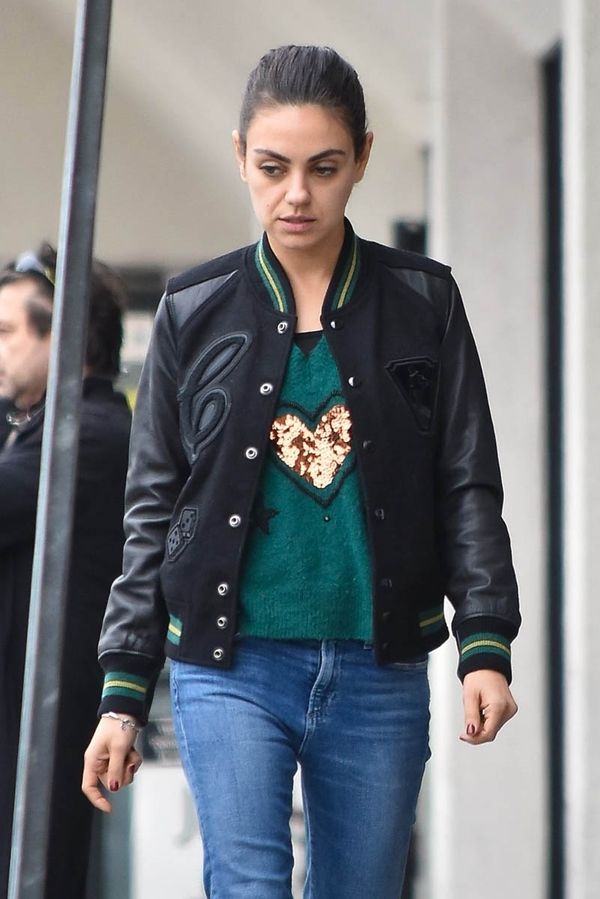 Carpets & Candids: Mila’s sequin heart