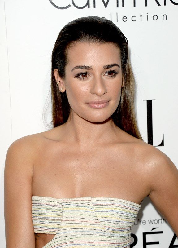 Carpets & Candids: Lea’s cut-outs and strapless