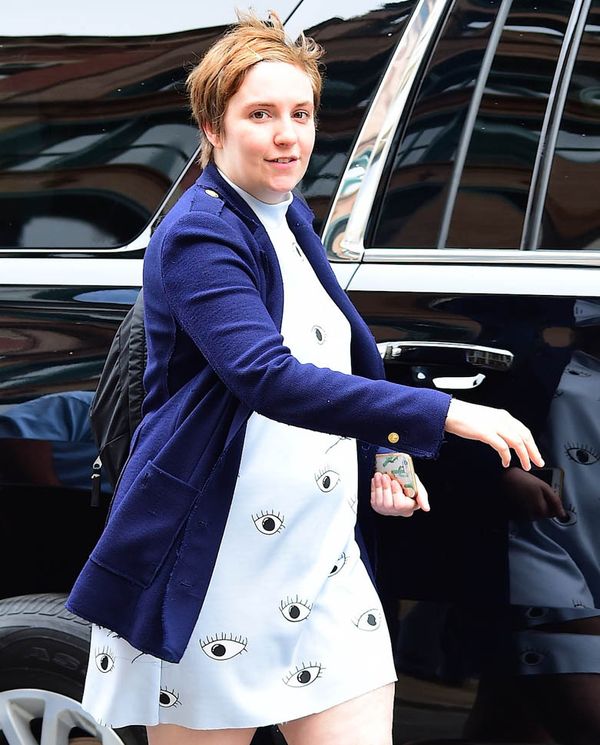 Carpets & Candids: Lena’s dress with eyes