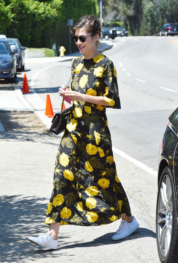 Carpets & Candids: Lizzy’s florals and kicks