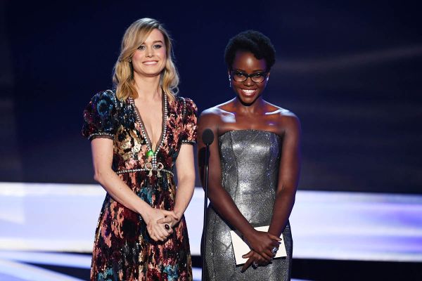 Carpets & Candids: Brie & Lupita at the end