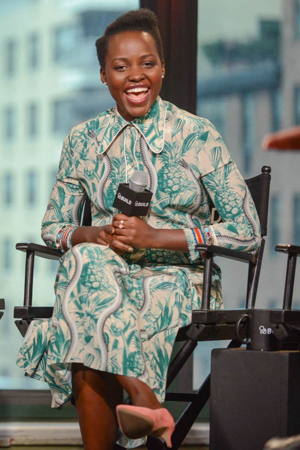 Carpets & Candids: Lupita’s kitten heel
