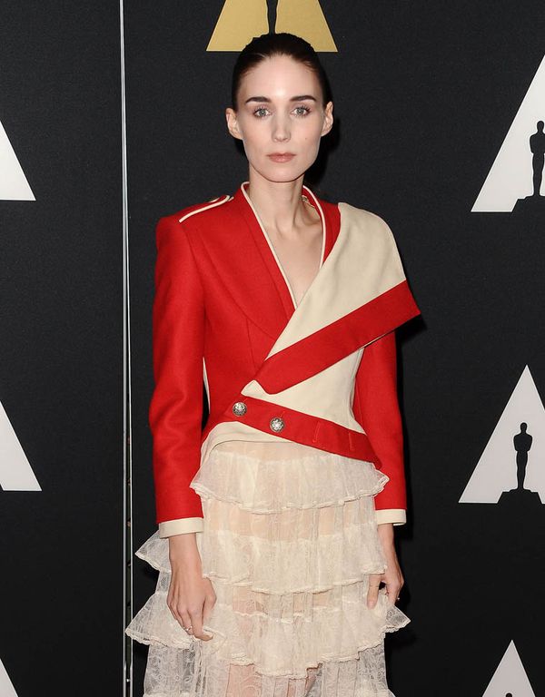 Carpets & Candids: Rooney’s red and pink