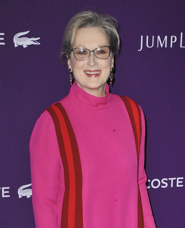 Carpets & Candids: Meryl’s pink turtleneck