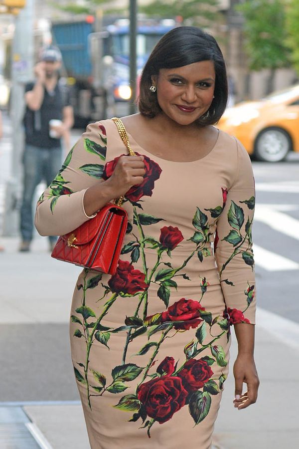 Carpets & Candids: Mindy’s red accents