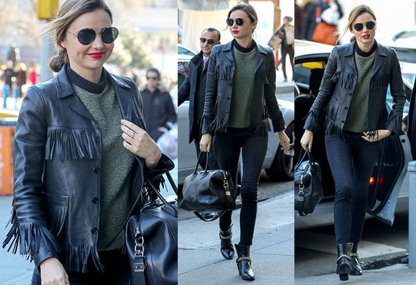 Sasha Finds: Miranda’s leather jacket